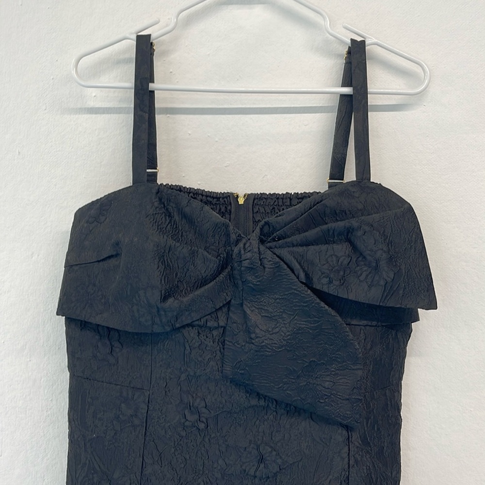 Lilly Pulitzer Black Bow Dress